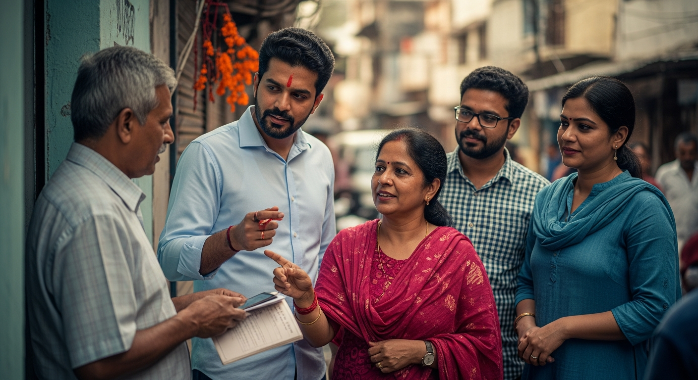 Candidates are now limited to small groups of five for door-to-door canvassing, a significant shift designed to manage outreach after the official public campaign period.