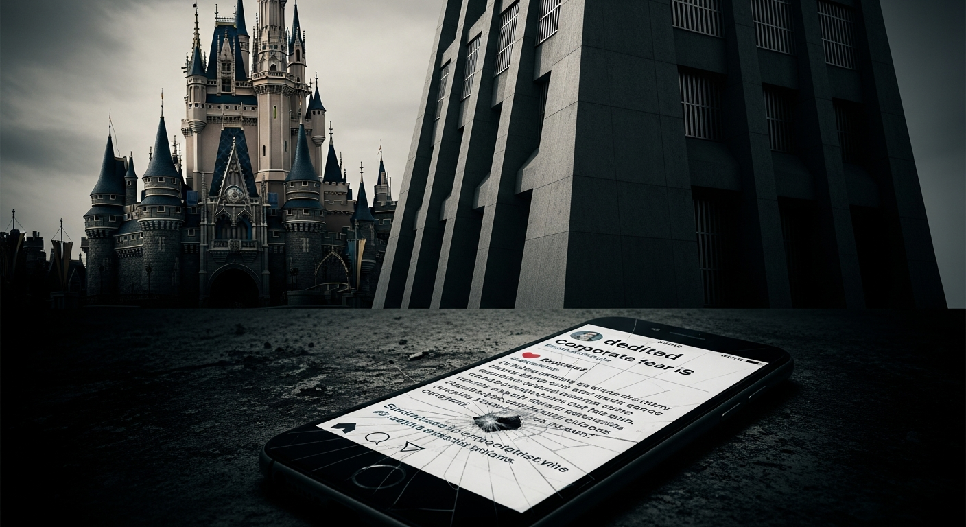 Disney's Thread Deletion: A Corporate Retreat from its Own Values