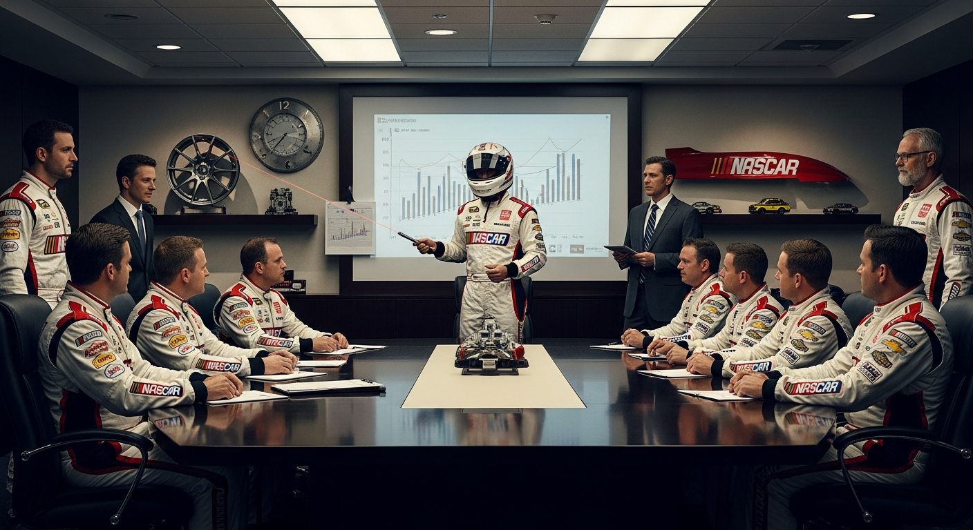 The new normal: For many top drivers, 'board meeting' now competes with 'race day' for top priority on the calendar.