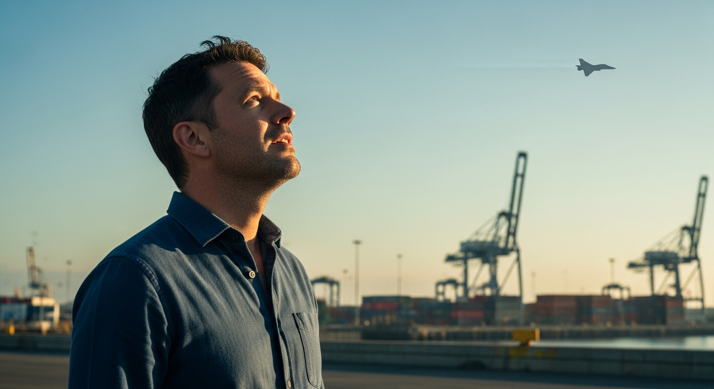 Palmer Luckey, founder of Anduril, reportedly finds inspiration in the raw power and aesthetic allure of military aviation.