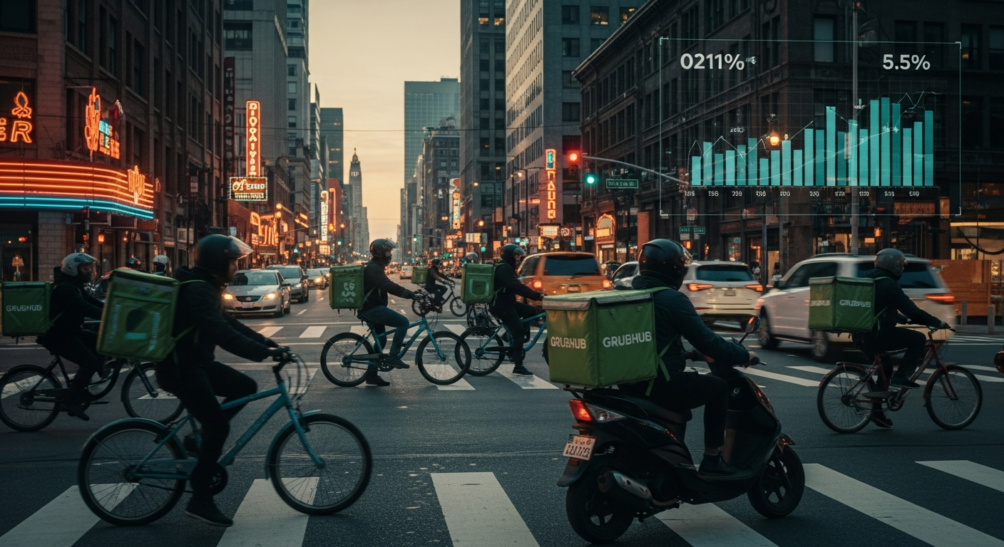Grubhub's Strategic Gambit: Waiving Fees to Recalibrate the Delivery War