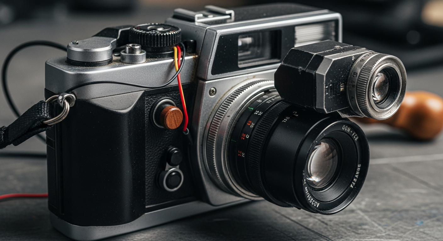 Transforming a basic point-and-shoot into a unique photographic instrument through custom modifications.