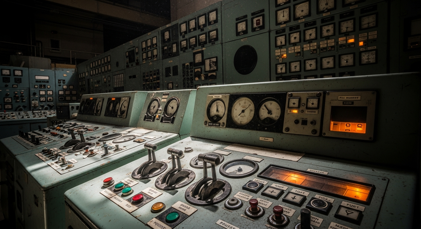 The Unseen Artistry: What Chernobyl's Analog Control Panels Teach Us About Digital Dependence