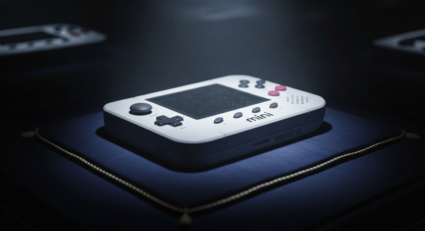 The Pokémon Mini: A relic of early 21st-century handheld gaming, now subject to digital resurrection by a devoted few.