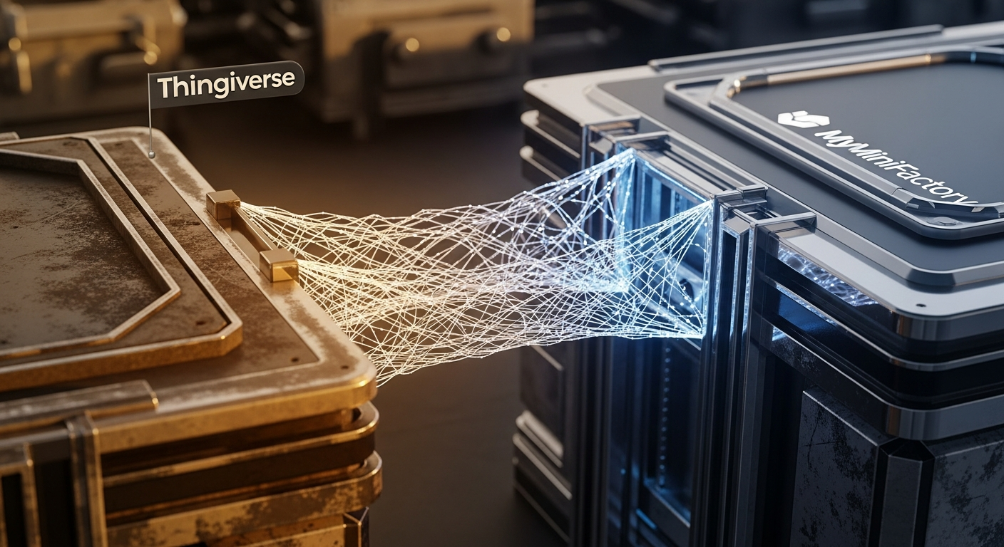 MyMiniFactory's Acquisition of Thingiverse Signals a New Era for 3D Printing: A Stand Against AI Scraping