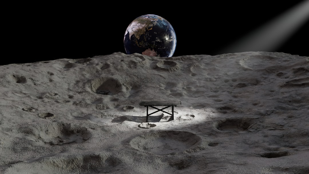 A forgotten piece of humanity's pioneering spirit rests on the lunar surface, awaiting rediscovery.