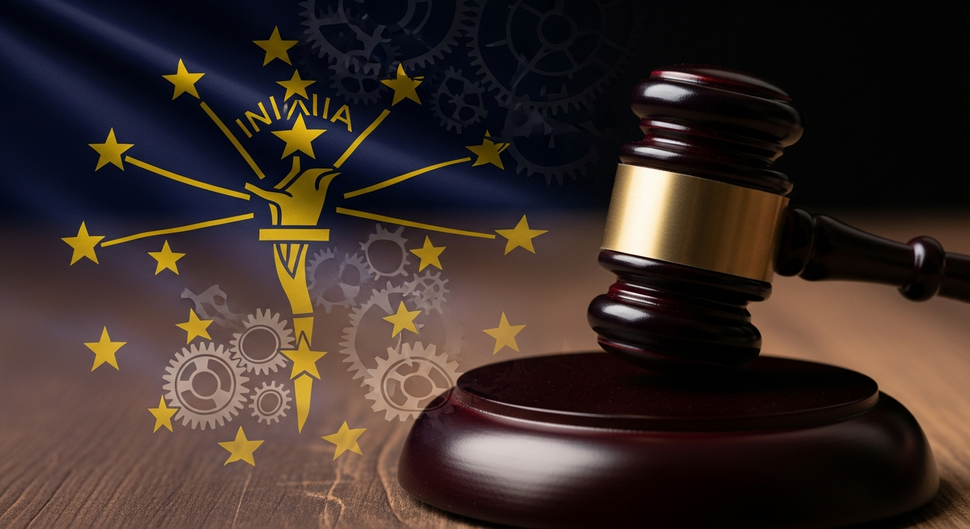 Lawmakers deliberate on critical safety legislation within the complex machinery of the Indiana General Assembly.